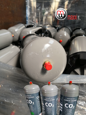 maxxiline CO2 E290 food grade bottles